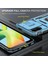 Xiaomi Için Zırh Serisi Poco C50 4g/redmi A1+ 4g/a2+ 4g Slayt Lens Kickstand Kapak Pc+ Tpu Telefon Kılıf Işık Mavi (Yurt Dışından) 3