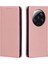 Xiaomi Için 13 Ultra Buzağı Dokusu Telefon Deri Kılıf Stand Cüzdan Koruyucu Telefon Kapak Çizgi Altın (Yurt Dışından) 1