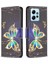 Xiaomi Için Redmi Note 12 4g Desen Deri Deri Stand Telefon Kılıfı Cüzdan Kapak-Yahudi Kelebek (Yurt Dışından) 1