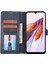 Xiaomi Redmi Için 12C 4G/11A 4g/poco C55 4g Stand Cüzdan Kapağı Yatay Hat Deri Kılıf Mavisi (Yurt Dışından) 3
