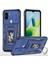 Xiaomi Için Zırh Serisi Poco C50 4g/redmi A1+ 4g/a2+ 4g Slayt Lens Kickstand Kapak Pc+ Tpu Telefon Kılıf Navy Mavi (Yurt Dışından) 1