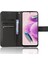 Xiaomi Redmi Için Pu Deri Cüzdan Kılıfı Not 12S 4g, Elmas Doku Telefon Stand Kapağı Black (Yurt Dışından) 1