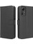 Xiaomi Redmi Için Pu Deri Cüzdan Kılıfı Not 12S 4g, Elmas Doku Telefon Stand Kapağı Black (Yurt Dışından) 2