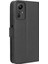 Xiaomi Redmi Için Pu Deri Cüzdan Kılıfı Not 12S 4g, Elmas Doku Telefon Stand Kapağı Black (Yurt Dışından) 5