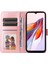 Xiaomi Redmi Için 12C 4G/11A 4g Cep Telefonu Kılıfı Ayçiçeği Baskılı Cüzdan Stand Telefon Deri Kapağı Strap-Pink ile (Yurt Dışından) 1