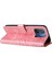 Xiaomi Redmi Için 12C 4G/11A 4g Cep Telefonu Kılıfı Ayçiçeği Baskılı Cüzdan Stand Telefon Deri Kapağı Strap-Pink ile (Yurt Dışından) 4