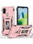 Xiaomi Için Zırh Serisi Poco C50 4g/redmı A1+ 4g/a2+ 4g Slayt Lens Kickstand Kapak Pc+ Tpu Telefon Kılıfı Gold (Yurt Dışından) 1