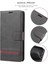 Xiaomi Redmi Için 12C 4G/11A 4g/poco C55 4g Stand Cüzdan Kapağı Yatay Hat Deri Kılıf Black (Yurt Dışından) 2