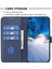 Xiaomi Için BF17 Redmi Not 12S 4g Cep Telefonu Stand Pu Deri Kapak Cüzdan Kabuk Mavisi (Yurt Dışından) 4