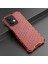 Xiaomi Için Redmi Note 12 4g Petek Doku Telefon Kılıfı Tpu+Pc Anti-Drop Akıllı Telefon Kapak-Kırmızı (Yurt Dışından) 3