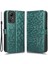 Xiaomi Için Redmi Note 12S 4g Dot Baskı Telefon Savaşı Pu Deri Deri Callet Telefon Vaka-Yeşil (Yurt Dışından) 2