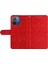 Xiaomi Redmi Için 12C 4G/11A 4g Cep Telefonu Kılıfı Ayçiçeği Baskılı Cüzdan Stand Telefon Deri Kapağı Strap-Red ile (Yurt Dışından) 5