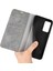 Xiaomi Redmi Için Stand Kapak Not 12S 4g, Cilt Touch Flip Case Pu Deri Cüzdan Akıllı Telefon Kabuk-Grey (Yurt Dışından) 4