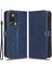 Xiaomi Için 13 Lite/civi 2 5g Dot Cüzdan Telefon Vaka Deseni Baskılı Deri Telefon Stand Kapak-Dark Mavi (Yurt Dışından) 2