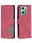 Xiaomi Için Poco X5 5g/redmi Note 12 5g (Global)/(Hindistan)/(Çin) Baskılı Telefon Kılıfı Stand Flip Deri Cüzdan Kapak-Kırmızı (Yurt Dışından) 1