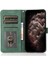 Xiaomi Redmi Için Note 12 Pro 5g/note 12 Pro Speed ​​5g/poco X5 Pro 5g Renkli Pu Deri Deri Stand Magneticy Telek Telefon Cüzdan Kapağı Bilek Kayış Mavisi/yeşil (Yurt Dışından) 1