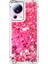Xiaomi Için 13 Lite/civi 2 5g Yumuşak Tpu Kasa Sıvı Bling Parıltı Akan Telefon Kapak Pembe/kalpleri (Yurt Dışından) 3