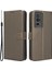 Xiaomi Için Telefon Deri Kılıfı Poco F5 Pro 5g/redmi K60 Pro 5G/K60 5G/K60 Şampiyonu Edition Diamond Doku Doku Cüzdan Telefon Stand Kapak-Kahverengi (Yurt Dışından) 2