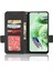 Xiaomi Redmi Için Note 12 5g (Global)/(Hindistan)/(Çin)/poco X5 5g Litchi Doku Pu Deri Flip Telefon Kılıfı Şok Geçirmez Manyetik Görünüm Stand Cüzdan Kapağı Strap-Black (Yurt Dışından) 3