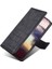 Xiaomi Için 13 Ultra Flip Telefon Kılıfı Timsah Doku Pu Deri Deri Deri Touch Cüzdan Stand Kapak Black (Yurt Dışından) 5