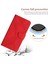HT05 Pu Deri Deri Kapak Xiaomi Poco F5 Pro 5g/redmi K60 5G/K60 Pro 5g, Baskılı Hat Stand Flip Cüzdan Cüzdan Kırmızısı (Yurt Dışından) 4