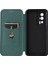 Xiaomi Poco F5 Pro 5g/redmi K60 Pro 5G/K60 5g Kart Pu Deri Manyetik Obsorbed Stand Karbon Fiber Doku Telefon Kapak Yeşili (Yurt Dışından) 5