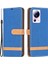 Xiaomi Için 13 Lite/civi 2 5g Kot Boya Pu Deri Cüzdan Kapağı Kapak Önleme Karşıtı Flip Standı Telefon Vaka-Sapfire (Yurt Dışından) 1
