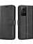 Xiaomi Redmi Için Not 12S 4g Cüzdan Stand Pu Deri Telefon Kapağı Buzağı Dokusu Cep Telefonu Kılıf Black (Yurt Dışından) 2