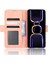 Xiaomi Poco F5 Pro 5g/redmi K60 Pro 5G/K60 5G/K60 Şampiyon Edition Pu Pu Deri Çok Kart Yuvaları Stand Telefon Vaka-Pembe (Yurt Dışından) 3