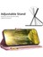 Xiaomi Için Redmi Note 12S 4g Zipper Cep Deri Cüzdan Telefon Flip Case Stand Kapak Pembe (Yurt Dışından) 2