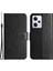 Xiaomi Redmi Için Pu Deri Telefon Kapağı Note 12 Pro 5g, Baskılı Kelebek Çiçek Deseni Stand Süpe Siyahı (Yurt Dışından) 2