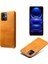 Xiaomi Redmi Için Koruyucu Telefon Kapağı Not 12 5g (Global)/(Hindistan)/(Çin)/poco X5 5g, Pu Deri Kaplamalı Pc Buzağı Dokulu Telefon Vaka-Orange (Yurt Dışından) 1