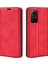 Xiaomi Redmi Için Stand Kapağı Not 12S 4g, Cilt Touch Flip Kılıf Pu Deri Cüzdan Akıllı Telefon Kabuk-Kırmızı (Yurt Dışından) 2