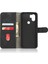 Xiaomi Için Redmi A1+ 4g/a2+ 4g/poco C50 4g Cilt Touch Hissed Cüzdan Stand Telefon Kılıfı Foli Flip Pu Deri+ Tpu Cover-Black (Yurt Dışından) 4