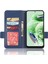 Xiaomi Redmi Için Note 12 5g (Global)/(Hindistan)/(Çin)/poco X5 5g Litchi Doku Pu Deri Flip Telefon Kılıfı Şok Geçirmez Manyetik Görünüm Stand Cüzdan Kapağı Strap-Dark Mavi (Yurt Dışından) 3