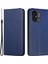 Xiaomi Redmi Için Manyetik Telefon Kapağı 12C 4g Şok Geçirmez Pu Deri Cep Telefon Kılıfı Stand Cüzdan Mavisi (Yurt Dışından) 2