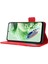 Xiaomi Redmi Için Note 12 5g (Global)/(Hindistan)/(Çin)/poco X5 5g Litchi Doku Pu Deri Flip Telefon Kılıfı Şok Geçirmez Manyetik Görünüm Stand Cüzdan Kapağı Strap-Red ile (Yurt Dışından) 4