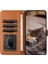 Xiaomi Redmi Için Note 12 Pro 5g/12 Pro Speed ​​5g/poco X5 Pro 5g Baskılı Pu Deri Telefon Kılıfı Stand Kapağı Strap-Brown (Yurt Dışından) 3
