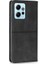Xiaomi Için Redmi Note 12 4g Kart Tutucu Kapak Cowhide Doku Pu Deri Stand Telefon Kılıfı Kabuk-Black (Yurt Dışından) 5