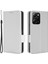 Xiaomi Redmi Için Note 12 Pro 5g /note 12 Pro Hız 5g /poco X5 Pro 5g Litchi Doku Pu Deri Deri Flip Telefon Kılıf Standı Manyetik Kapatma Şok Geçirmez Cüzdan Kapağı Strap-White (Yurt Dışından) 1