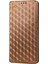 Xiaomi Için Anti-Fall Cep Telefonu Kapağı Redmi A1+ 4g/a2+ 4g/poco C50 4g Rhombus Desen Basılı Pu Deri Foli Folio Telefon Kılıf Cüzdan Stand-Brown (Yurt Dışından) 5
