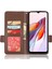 Xiaomi Redmi Için 12C 4G/11A 4g/poco C55 4g Cüzdan Telefon Stand Kapağı Litchi Doku Pu Deri Çift Manyetik Koşu Kahretsin (Yurt Dışından) 4