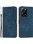 Xiaomi Redmi Için Folio Telefon Cüzdan Kılıfı Not 12 Pro Speed ​​5g/note 12 Pro 5g/poco X5 Pro 5g, Çizgiler Baskılı Deri Stand Telefon Kapak Sapfire (Yurt Dışından) 1