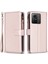 Xiaomi Redmi Için Not 12S 4g Fermuarı Pu Pu Deri Kılıf Telefon Kapağı Cüzdan Stand-Rose Altın (Yurt Dışından) 1