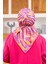 Nature Zebra Soft Eşarp Kiraz Pembe 1141-08 4
