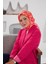Eva Desen Eşarp Koyu PEMBE1132-15 1