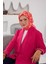 Eva Desen Eşarp Koyu PEMBE1132-15 2