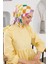 Relax Geometrik Ala Soft Eşarp Saman Sarısı 1139-05 2