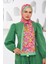 Nature Papatya Soft Şal Yeşil 3030-08 1