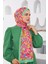Nature Papatya Soft Şal Yeşil 3030-08 3